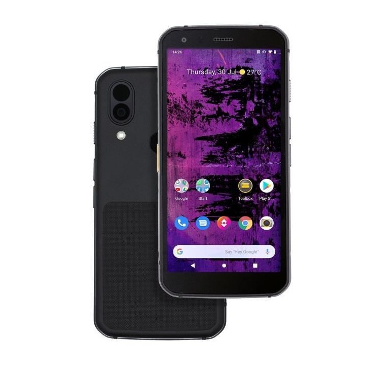 CATERPILLAR Smartphone S62 Pro 4G 5.7in Android - noir - 128 Go