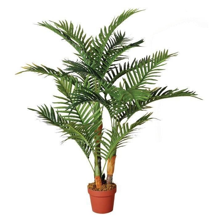 CATRAL - Plante verte artificielle palmier - 120cm