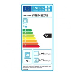 Four à pyrolyse Samsung NV7B4430ZAB/U3 76 L