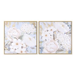 Cadre DKD Home Decor Fleurs...