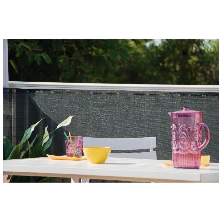 CATRAL - Brise-vue meshnet 160 grs - 1,50x10m anthracite