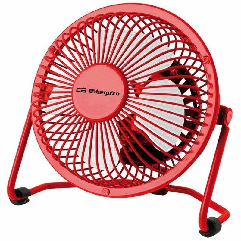 Ventilateur de Sol Orbegozo Rouge