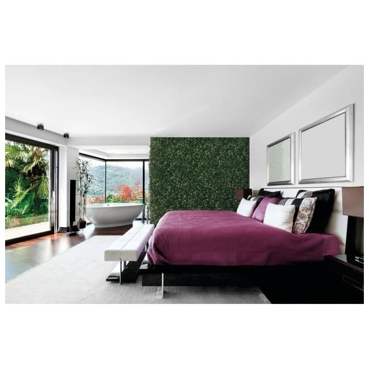 CATRAL - Lot 4 carreaux pour jardin vertical cipres - 25cm x 25cm