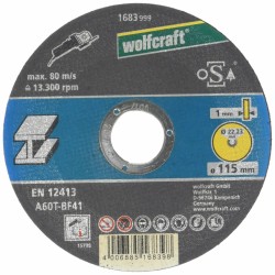 Disque de coupe Wolfcraft...