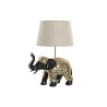 Figurine Décorative DKD Home Decor Eléphant Beige Doré Polycarbonate Résine (41 x 36 x 53 cm)