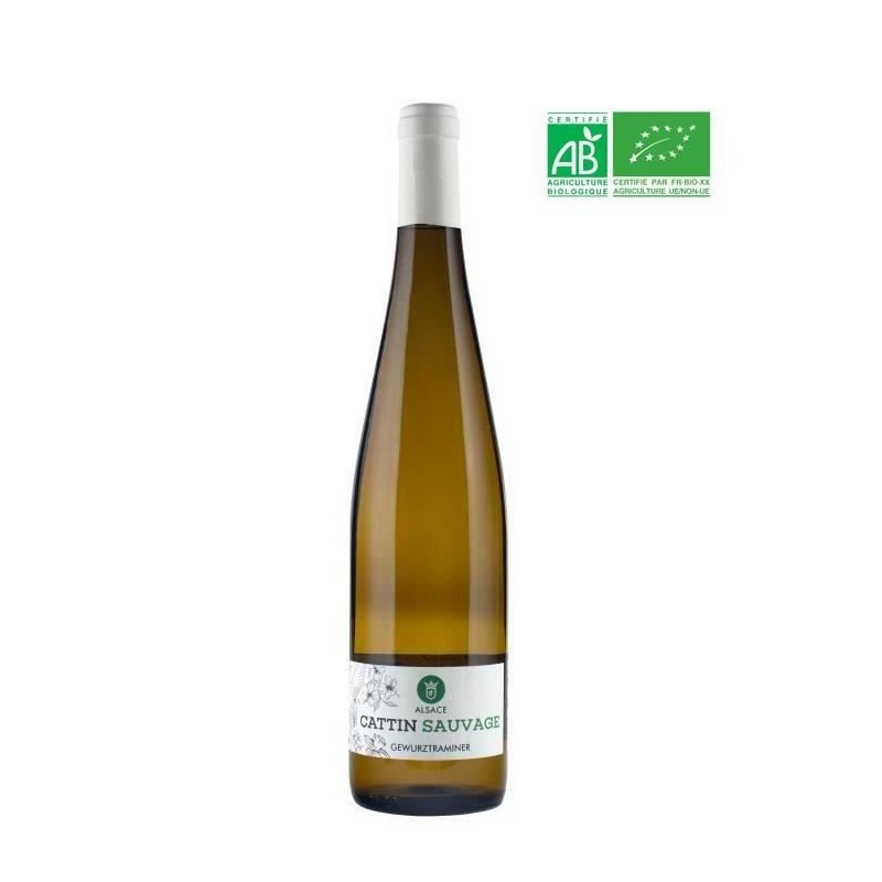 Cattin Sauvage 2020 Gewurztraminer - Vin blanc d'Alsace