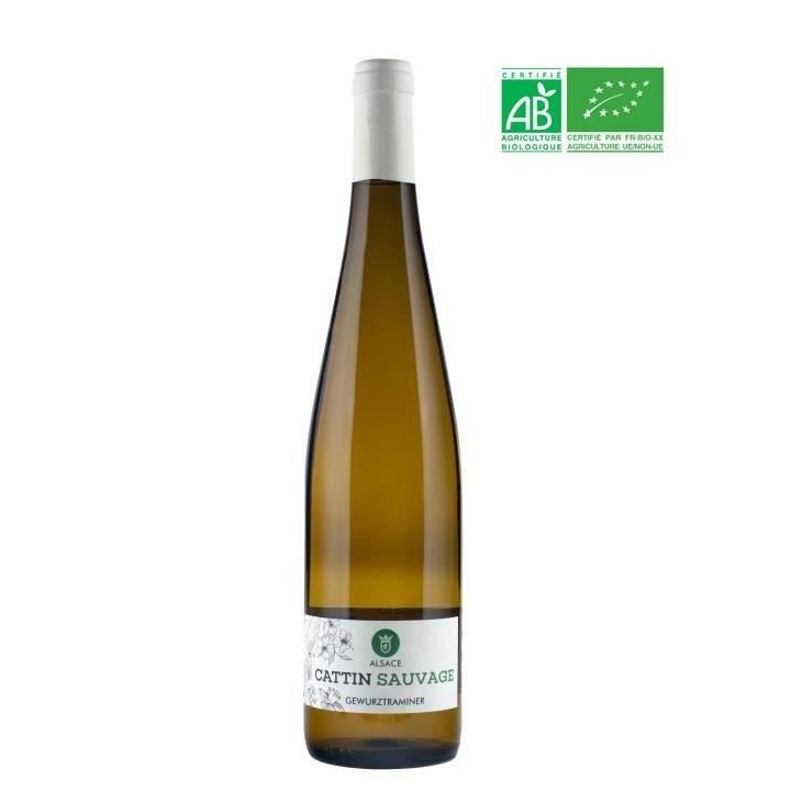 Cattin Sauvage 2020 Gewurztraminer - Vin blanc d'Alsace