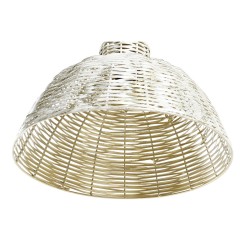 Suspension DKD Home Decor 38 x 28 x 24 cm Doré Blanc Fer 50 W