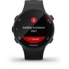 GARMIN Forerunner 45 - Montre de course a pied avec prise en charge des programmes d'entraînement Garmin Coach – Noire - Smal