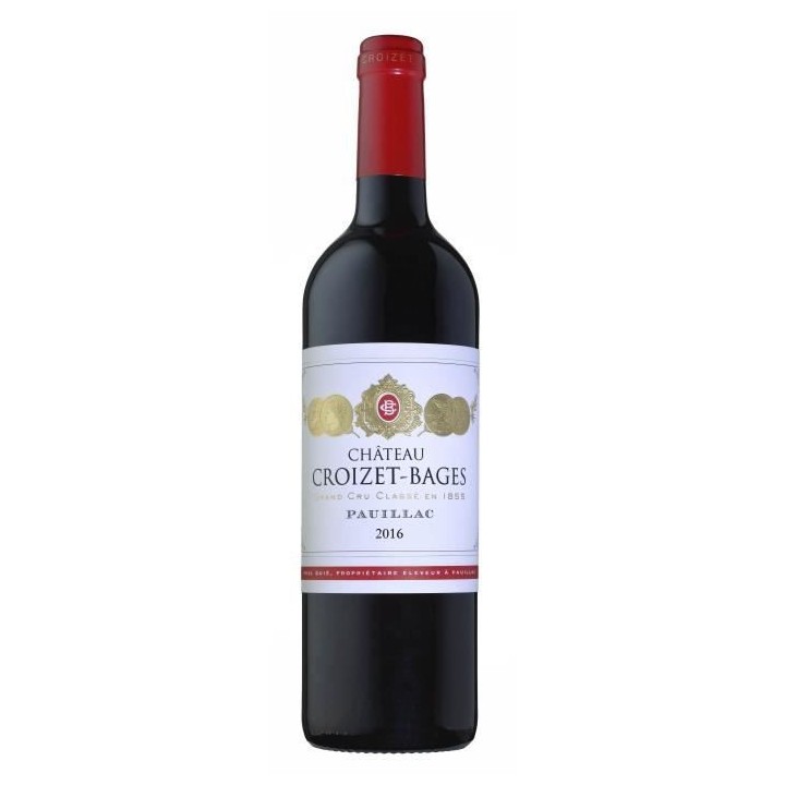Château Croizet-Bages 2016 Pauillac - Vin rouge de Bordeaux