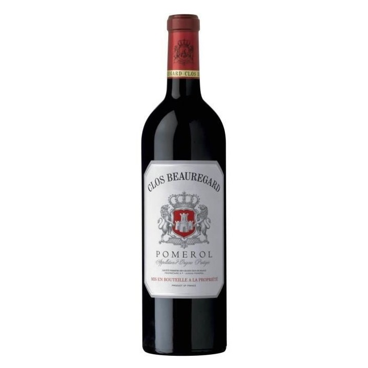 Clos Beauregard 2016 Pomerol - Vin rouge de Bordeaux