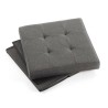 Pouf convertible lin Bois MDF (38 x 37,5 x 38 cm)