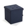 Pouf convertible lin Bois MDF (38 x 37,5 x 38 cm)