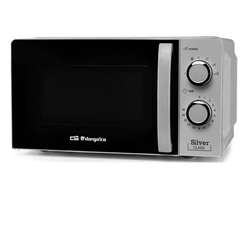 Micro-ondes Orbegozo MI 2118 20 L 700 W Gris Noir/Argenté 3600 W