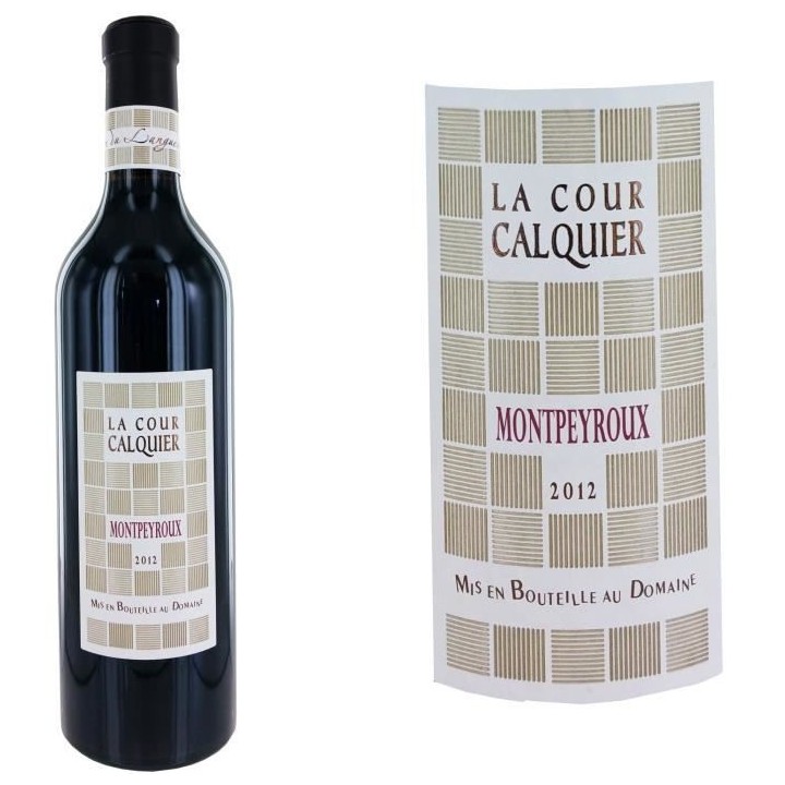 La Cour Calquier 2012 Montpeyroux - Vin rouge du Languedoc-Roussillon
