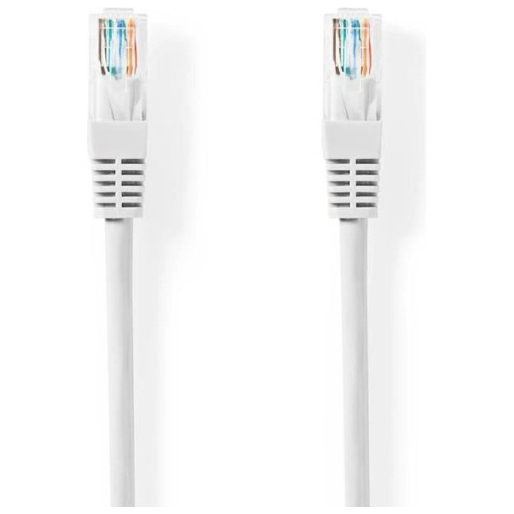 Câble réseau CAT5 e 2m blanc