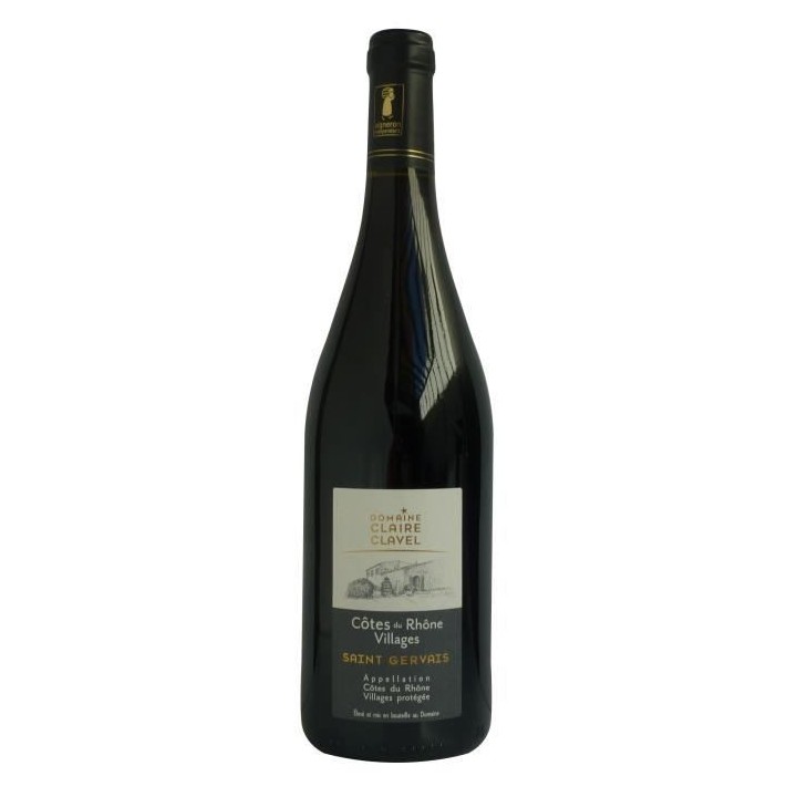 Domaine Claire Clavel 2018 Côtes du Rhône et Villages Saint-Gervais