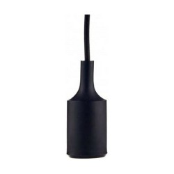 Suspension industriel Noir Plastique