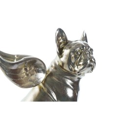 Figurine Décorative DKD Home Decor S3019515 24 x 20 x 27 cm Doré Chien (2 Unités)