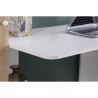 Bureau avec étageres - Blanc - L 160 x P 60 x H 135 cm - ACADEMY