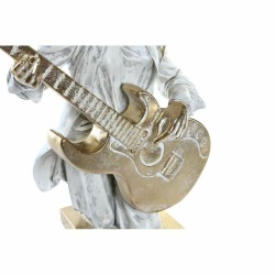 Figurine Décorative DKD Home Decor 37 x 25 x 50 cm Doré Blanc Musicien