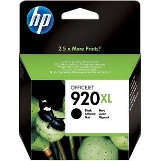 HP 920XL Cartouche d'encre noire grande capacité authentique (CD975AE