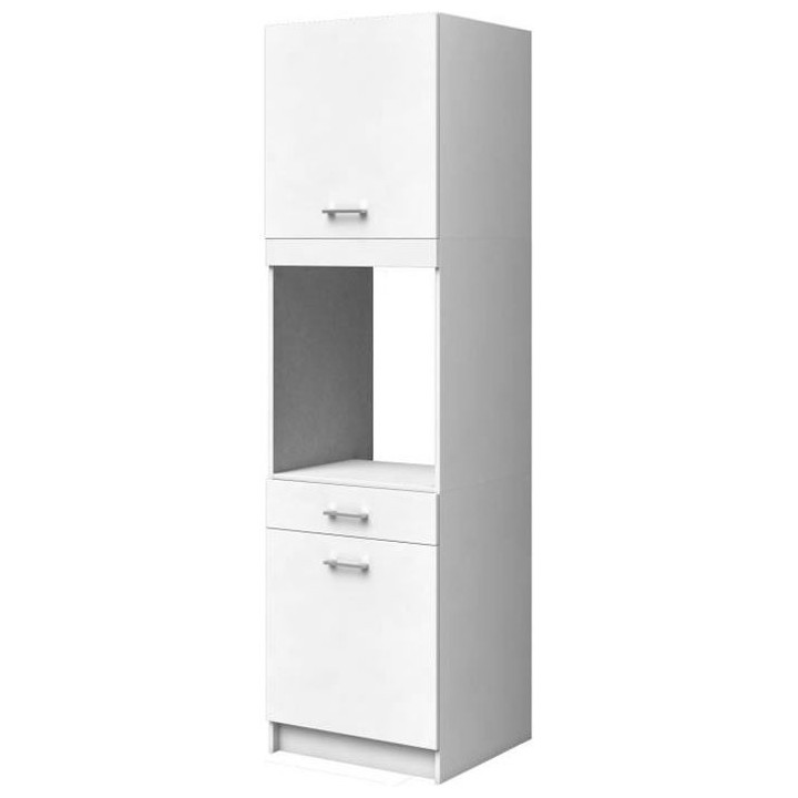 EXTRA Colonne de cuisine L 60 cm - Blanc mat