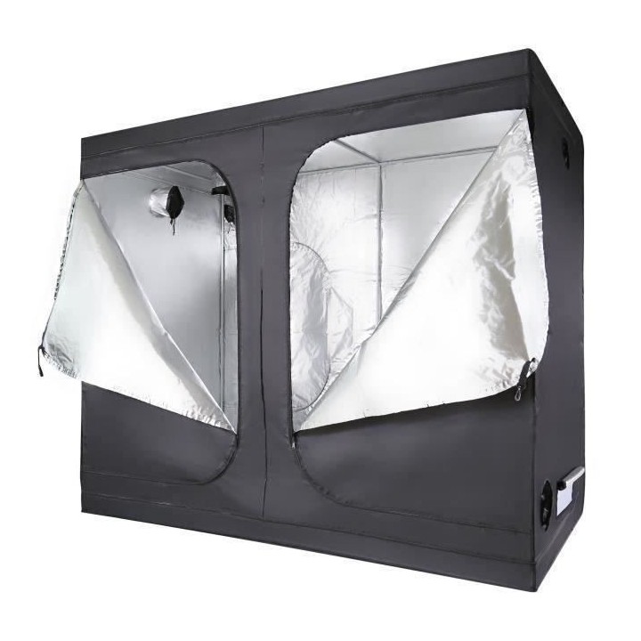 Chambre de culture hydroponique - 2,88 m2 - 240 x 120 x H.200 cm