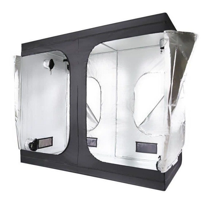 Chambre de culture hydroponique - 2,88 m2 - 240 x 120 x H.200 cm