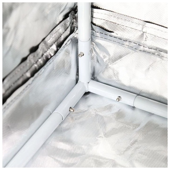 Chambre de culture hydroponique - 0,36m2 - 60 x 60 x H.120 cm