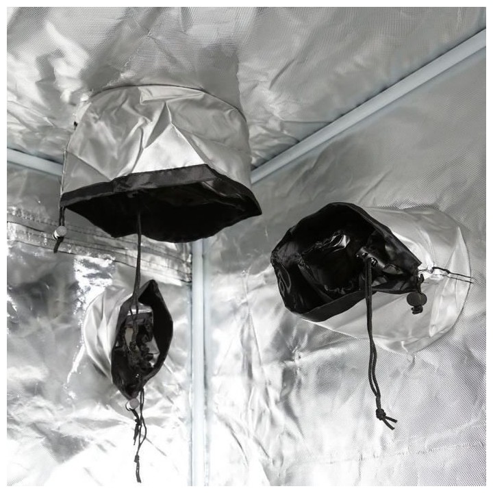 Chambre de culture hydroponique - 0,36m2 - 60 x 60 x H.120 cm