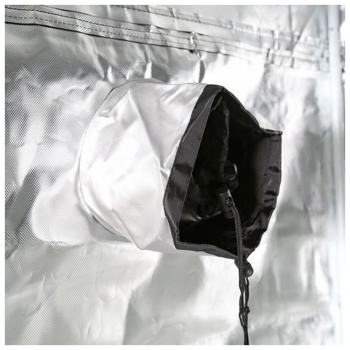 Chambre de culture hydroponique - 0,64 m2 - 80 x 80 x H.160 cm