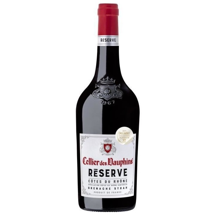 Cellier des Dauphins Réserve 2018 Côtes du Rhône - Vin rouge de la