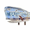 Figurine Décorative DKD Home Decor 40 x 10 x 30 cm Bleu Marron Baleine