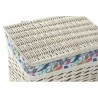 Set de basket DKD Home Decor Polyester osier (47 x 35 x 56 cm)