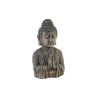 Figurine Décorative DKD Home Decor Fibre de Verre Gris Buda Pierre verre (28 x 20 x 50 cm)