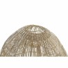 Écran de lampe DKD Home Decor Naturel Marron Aluminium Tropical 40 x 40 x 55 cm