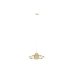 Suspension DKD Home Decor 56 x 56 x 20 cm Naturel Blanc 50 W