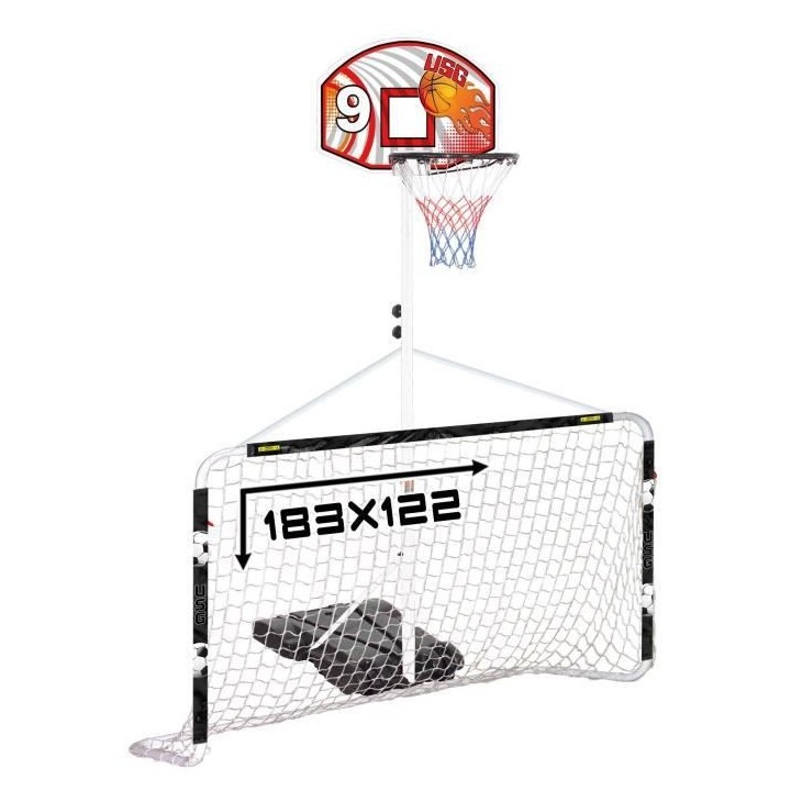 CDTS Ensemble Multi-Jeux, Panneau de Basket + But de Foot