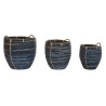 Set de basket DKD Home Decor Blue marine 56 x 56 x 60 cm