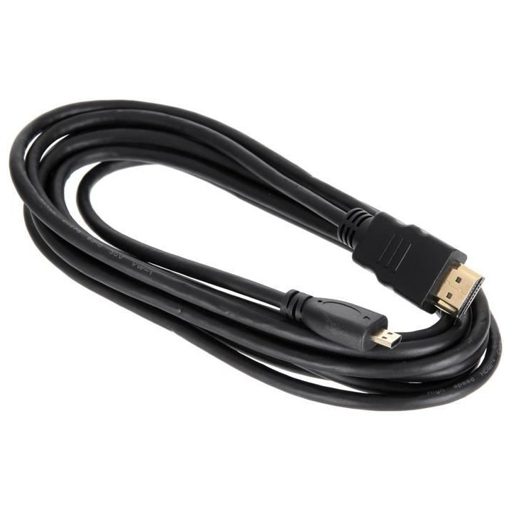 CONTINENTAL EDISON Cable micro HDMI / HDMI 3m