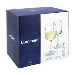 verre de vin Luminarc Versailles 6 unidades 270 ml (27 cl)