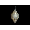 Suspension DKD Home Decor Blanc Doré Fer 50 W 30 x 30 x 65 cm