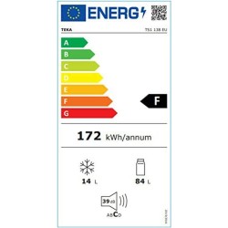 Réfrigérateur Teka TS1138 Blanc 85 x 50 cm