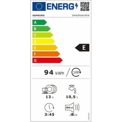 Lave-vaisselle Samsung DW60M6040FW EC 60 cm