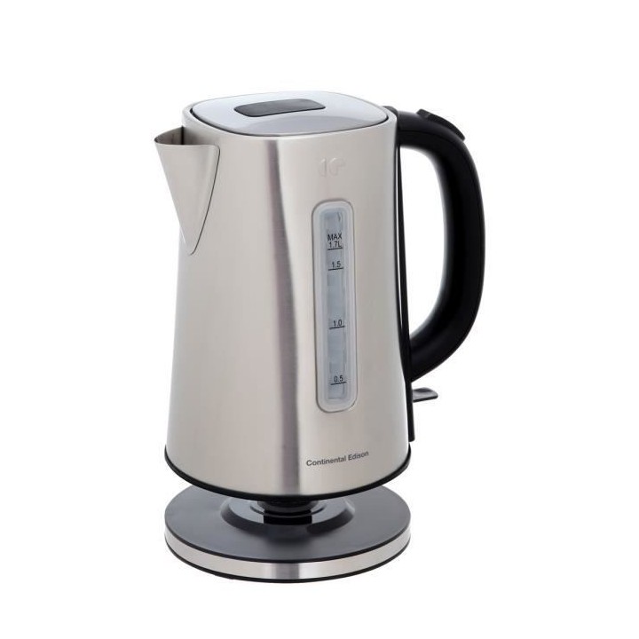 Bouilloire électrique CONTINENTAL EDISON CEB17IX - 1,7L - Inox