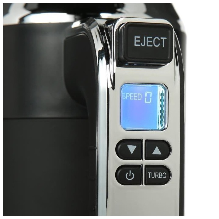 Batteur électrique CONTINENTAL EDISON CEBE350B 350W - Ecran LCD - Com