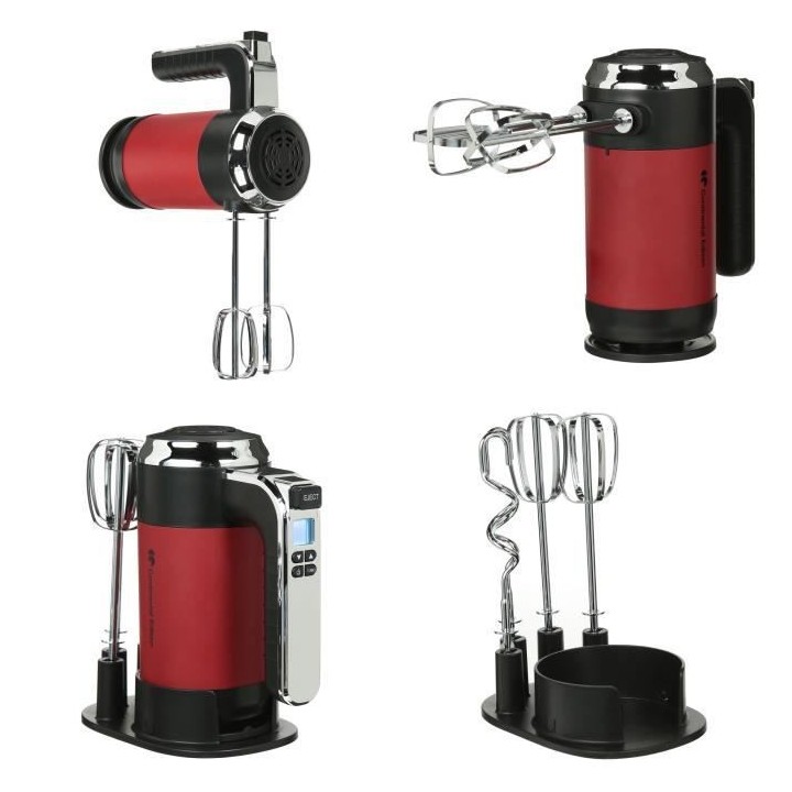 Batteur électrique CONTINENTAL EDISON CEBE350R - 350W - Ecran LCD - R