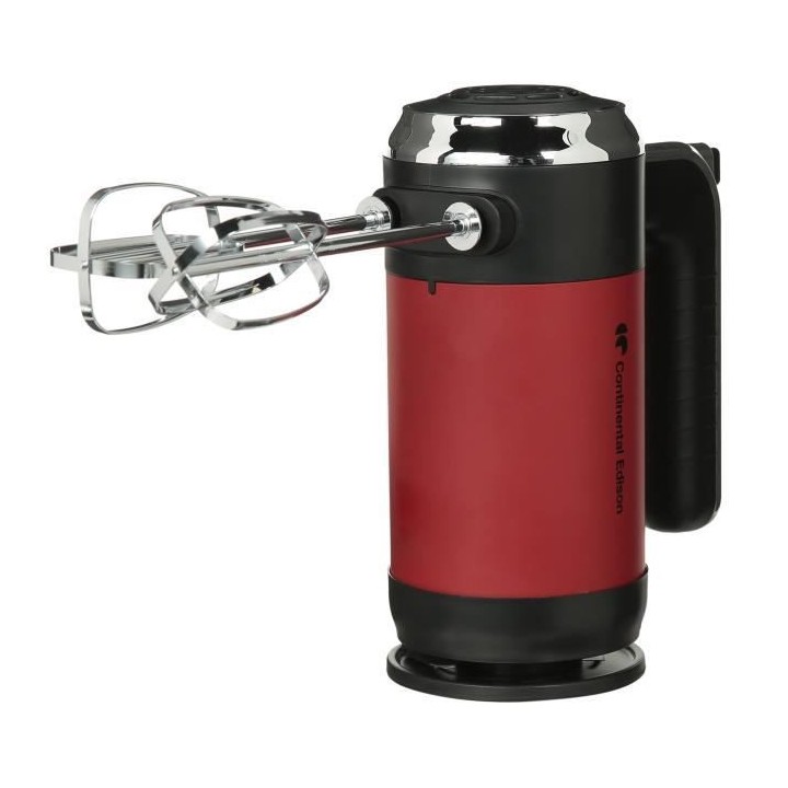 Batteur électrique CONTINENTAL EDISON CEBE350R - 350W - Ecran LCD - R