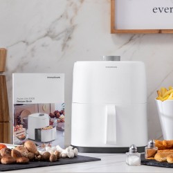 Friteuse sans Huile InnovaGoods Fryinn Lite 2000 Blanc 1200 W 2 L